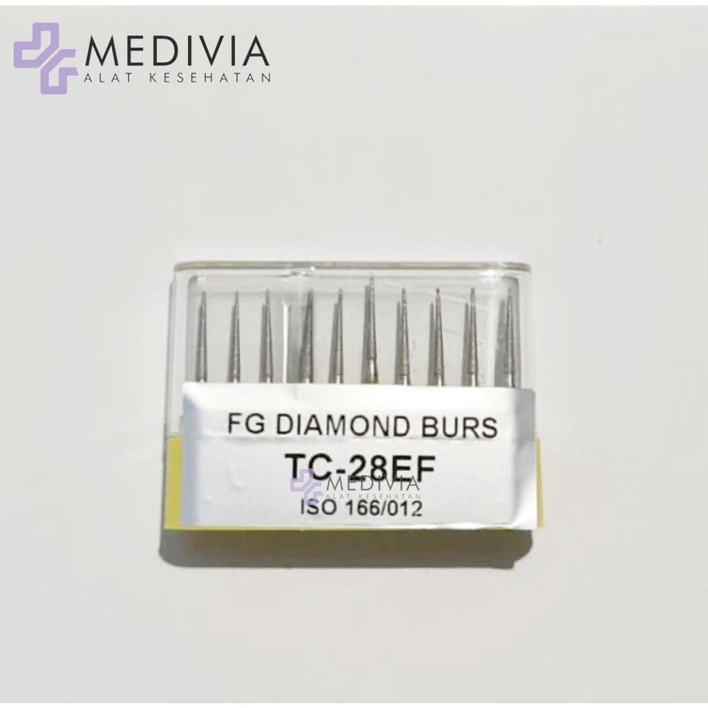 10 DIAMOND BUR (1 BOX) /BUR HIGH SPEED/ BUR GIGI DIAMON