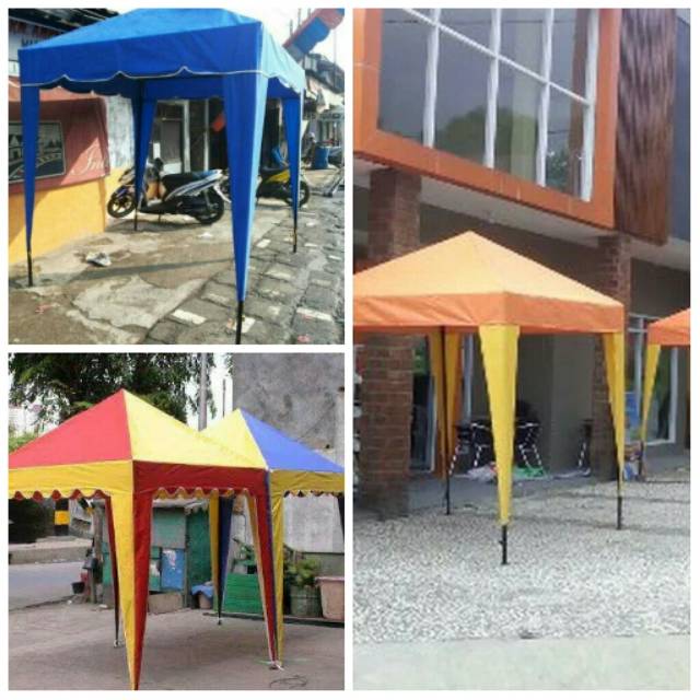 Tenda 1,5x2 branding, tenda karakter, tenda logo, tenda design