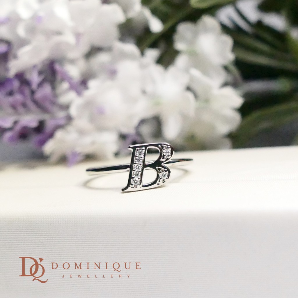 

Dominique Jewellery - Ladies Ring Diamond Alphabeth B