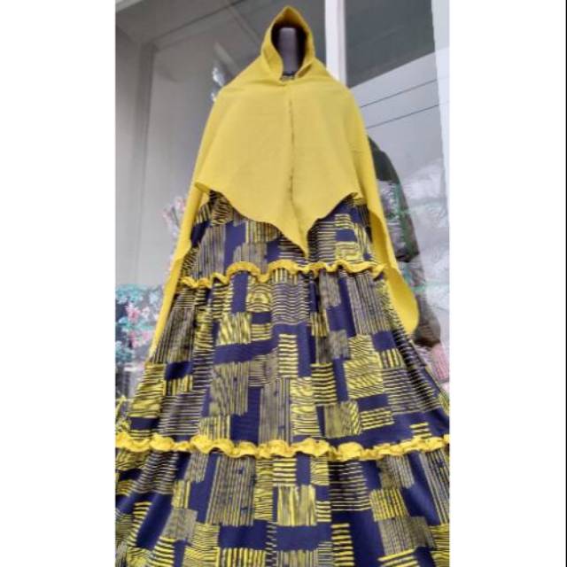 ASY. Fashion gamis syar'i/gamis muslim/pakaian muslim wanita/pakaian muslimah syar'i