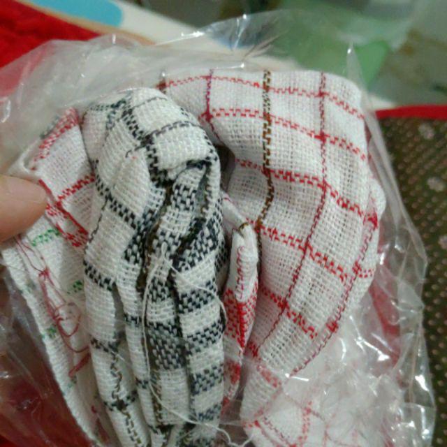 Serbet Dapur -1 Set Serbet Tangan Murah Meriah - Kain Lap 1 Lusin