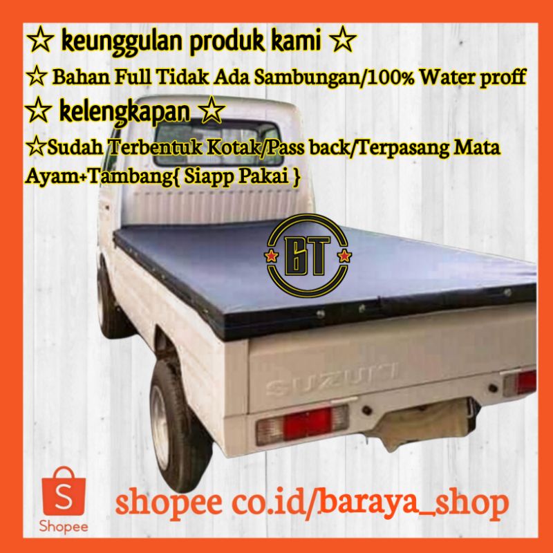 Terpal Mobil Pick Up Grand Max / Terpal Tutup Back Mobil Grand Max