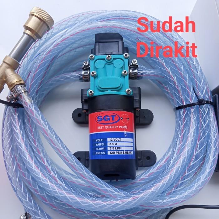 Alat Steam Pompa DC Set Mesin Cuci AC Motor Mobil Steam Power Sprayer