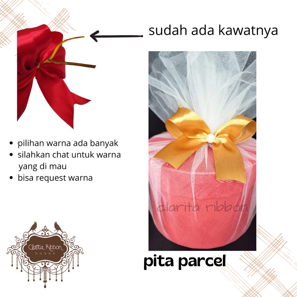 

Pita Jadi Hampers / Pita Kado/ Pita Instant