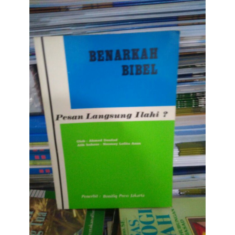 Jual Benarkah Bibel | Shopee Indonesia