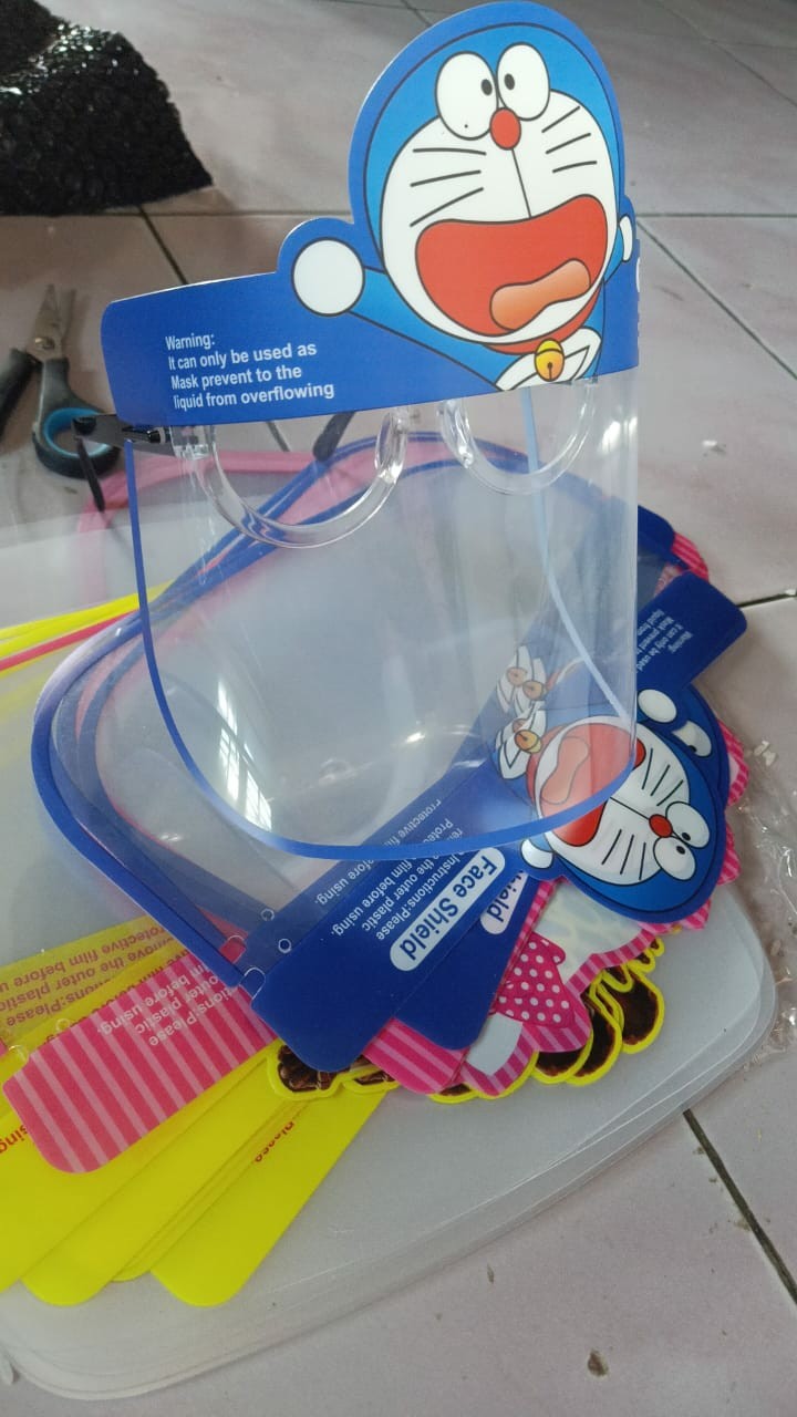 Hot Promo Face Shield Kacamata Anak Kartun Karakter Face Shield Nagita