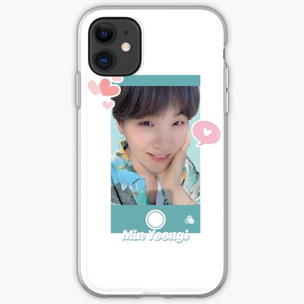 Casing iphone 11 Pro Max BTS YOONGI stamps 8 Plus case