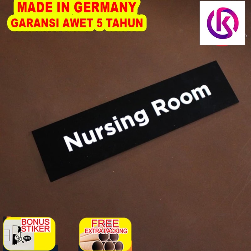 

Murah Sign Signage Nursing Room Acrylic Hitam / Sign Acrylic Timbul Custom