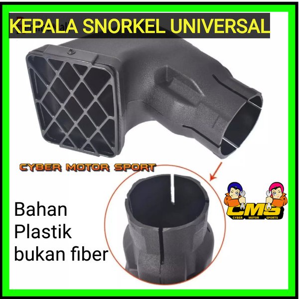 Snorkel Head. universal. snorkel filter udara. snorkle offroad jeep