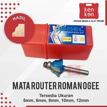 MATA ROUTER KAYU ROMAN OGEE BIT MATA PROFIL