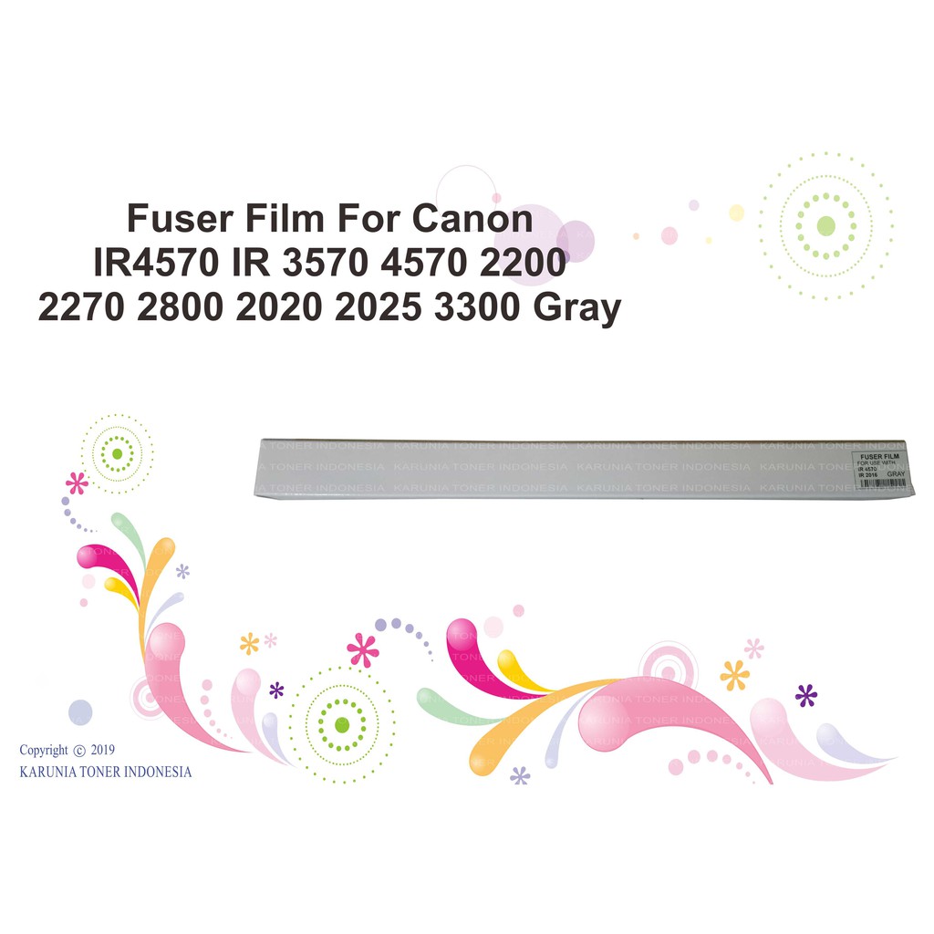 Fuser Film For Canon IR4570 IR 2200 2270 2800 2025 3570 4570 3300 Gray