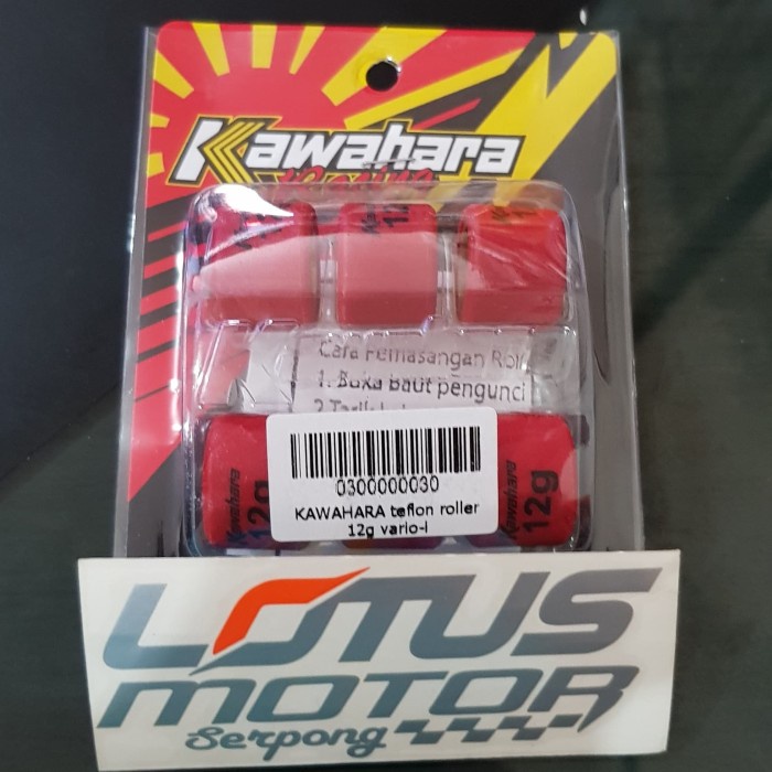 roller kawahara vario 125 /150, 8 gram , 10 gram, 12 gram