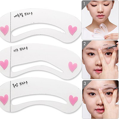 ETUDE MINI BROW DRAWING CLASS CETAKAN ALIS BROW STENCIL BISA DIPAKAI DENGAN EYEBROW PENCIL / POWDER