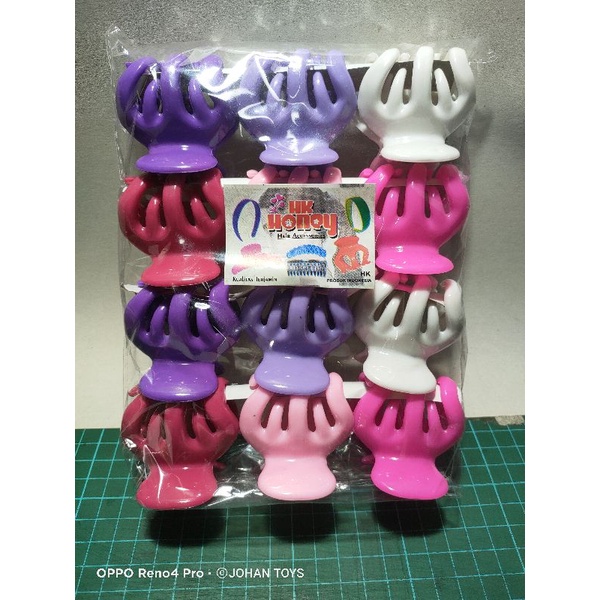 Jepitan Rambut 5 Cm isi 12 Pcs EEJ