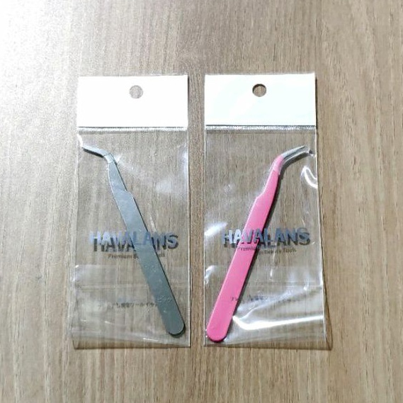 pinset bengkok tweezer eyelash extansion nail art havalans