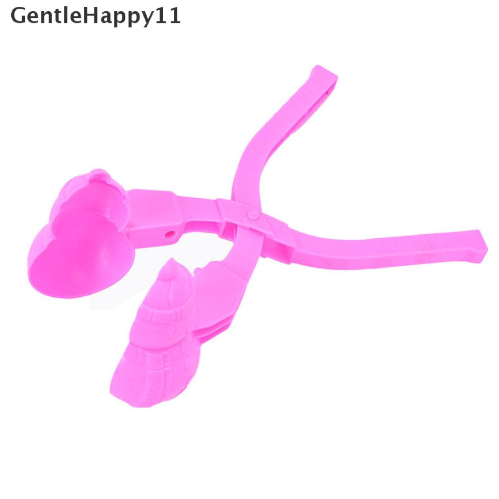 Gentlehappy Winter Plastic Snowball Maker Clip Pembuat Bola Salju Lucu Snowballs Outdoor Sport