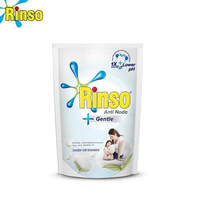 Pasti Laris ✸ Rinso Gentle Deterjen Cair 700ml Twin Pack;