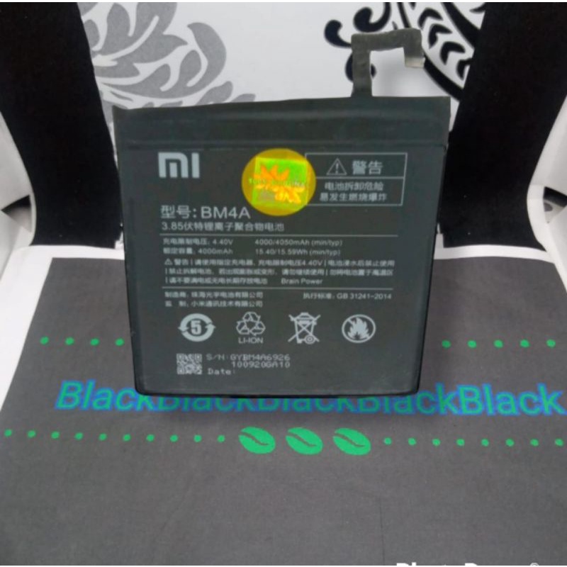 Batrai Xiaomi Bm 4A Batre Redmi PRO BM4A Battery Xiomi Original