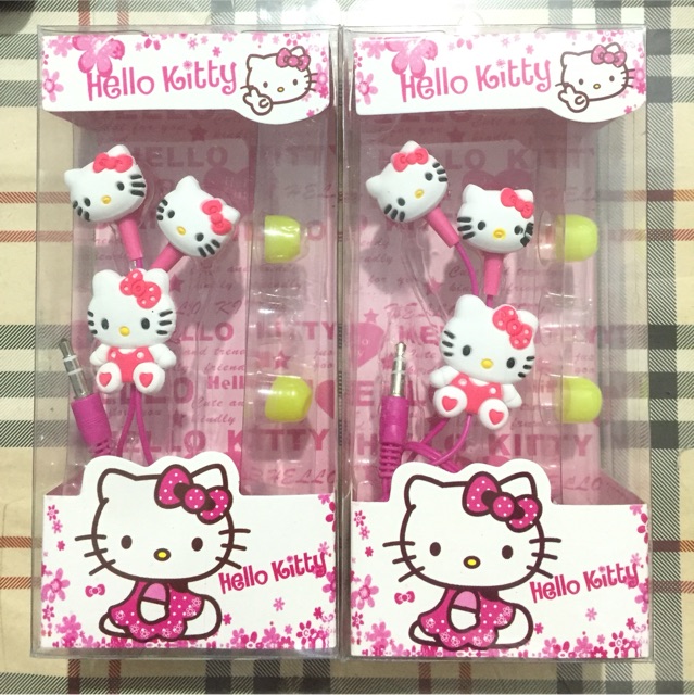 [ Cinicini ] Headset Doraemon Hellokitty RealPicture Headset Karakter Doraemon Hellokitty