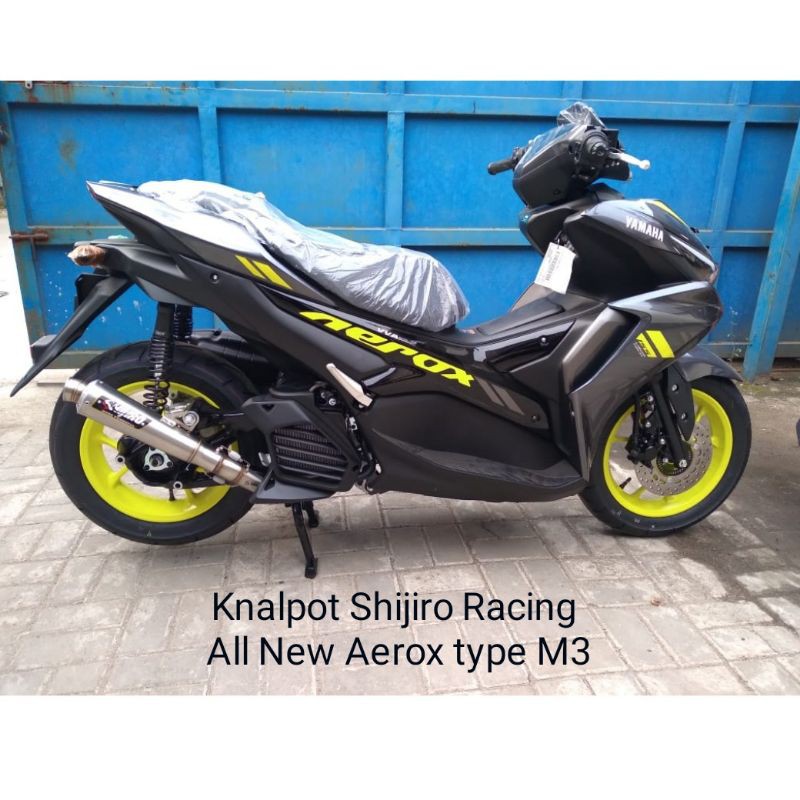Knalpot Shijiro Racing  All New Aerox type M3/Monster3