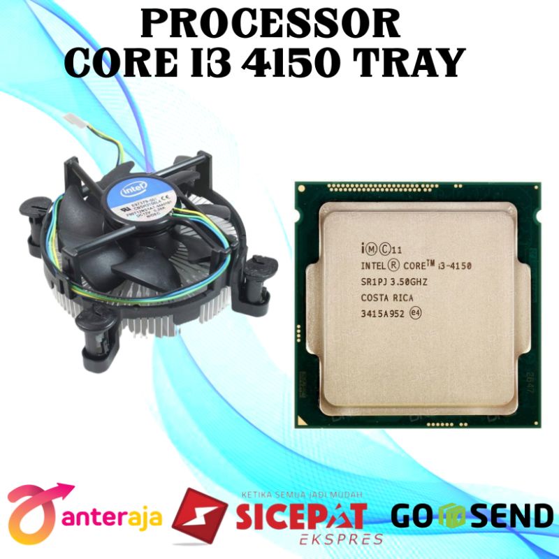 PROCESSOR INTEL GEN4 CORE I3 4150 Tray Garansi