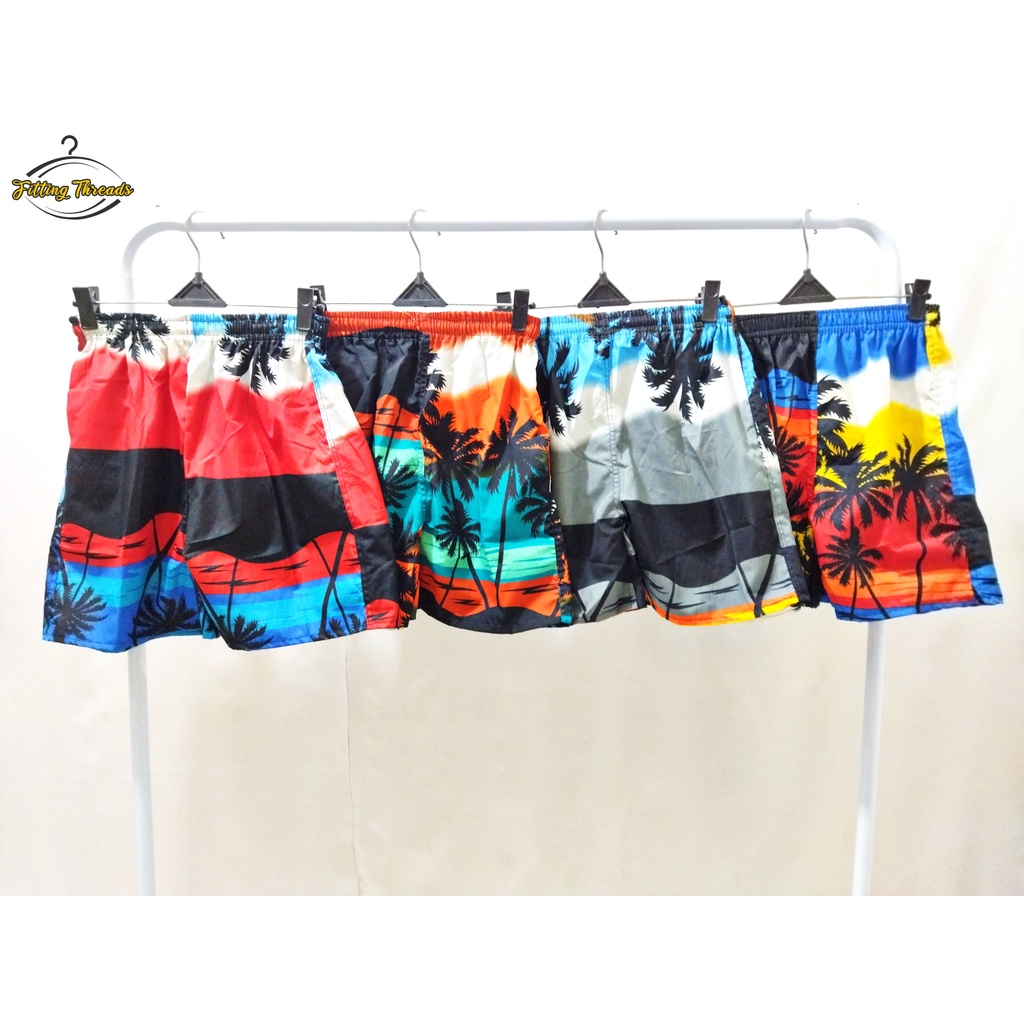 Celana Pantai Hawai Anak Remaja Dewasa / Celana Kolor Motif / Celana Pendek Boxer Harian / Celana Bali
