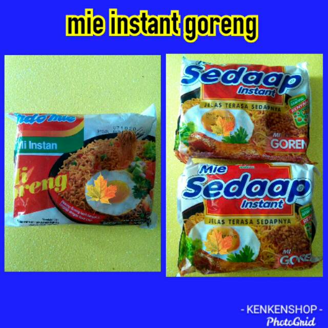 Mie instant goreng