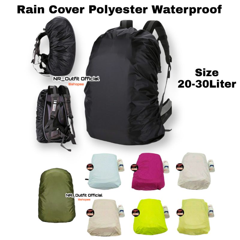 Rain Cover Bag Pelindung Tas Ransel Punggung Raincoat 20-30Liter NR_Outfit Official COD