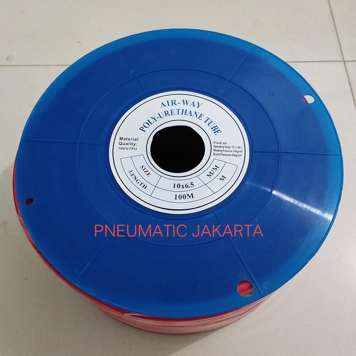 

Termurahhh!! Pneu | Tubing Polyurathane Tube Dia. 10Mm X 6.5Mm 1 Roll Pneumatic