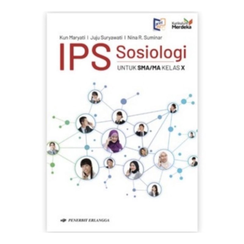 Erlangga - Buku Pelajaran IPS Sosiologi Kelas 1 SMA Merdeka