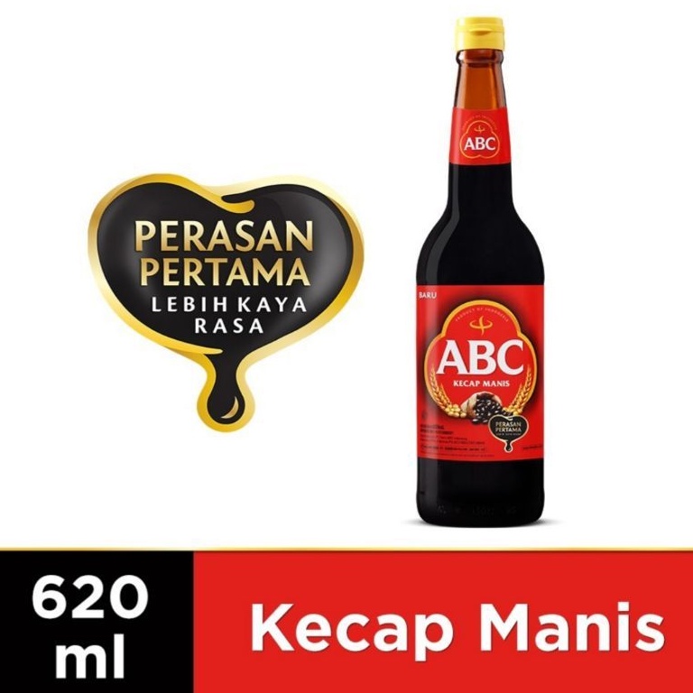 

ABC KECAP MANIS 620ML BOTOL BESAR / SWEET SOY SAUCE