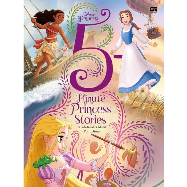 Gramedia Dan Mogot-BUKU CERITA ANAK 5-MINUTE PRINCESS STORIES *KISAH-KISAH 5 MENIT PUTRI DISNEY