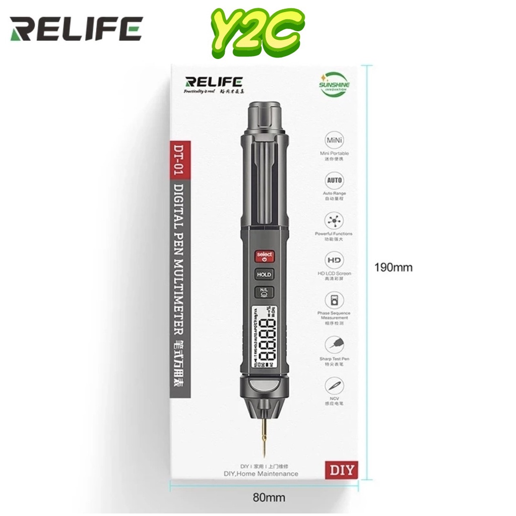 MULTITESTER PEN RELIFE DT-01 / ALAT SERVIS HP TERLENGKAP LENGKAP MURAH TERMURAH