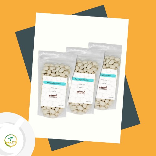 

KACANG PISTACHIO ELSHANUM 100gr Standing Pouch / KACANG PISTACHIOS / KACANG FUSTUK / KACANG