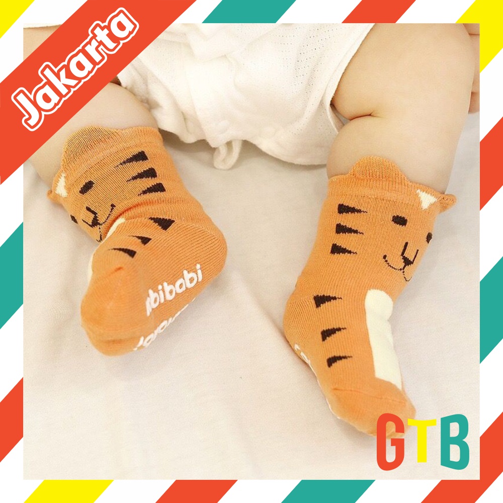 ❤️GTB❤️ Kaos Kaki Bayi Motif Animal / Kaos Kaki Anak Motif Lucu Imut KK007