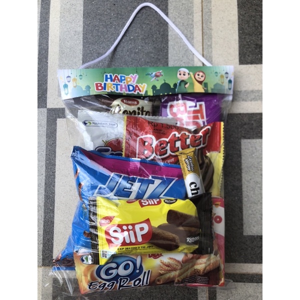 

READY PAKET SNACK ULANG TAHUN ANAK / KHITAN / PERNIKAHAN