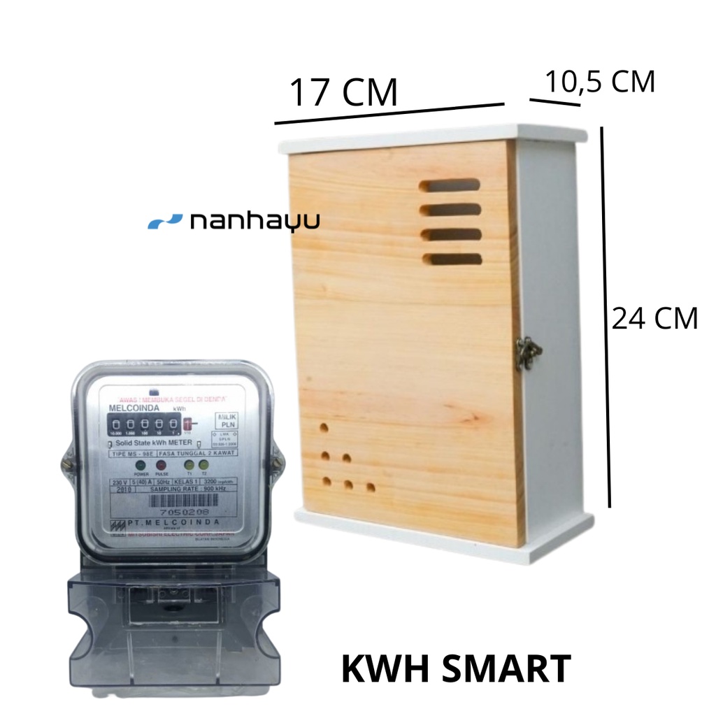 Selalu_Juara Nanhayu Smart - Box Cover Meteran Listrik Kwh Smart / Vip Kwh Smart Meter