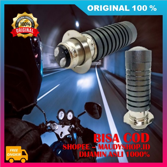 Dual Colour H6 LED Lampu LED Motor ASLI ORI