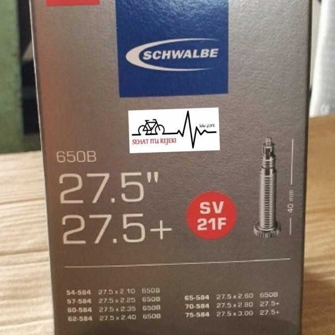 BAN DALAM SEPEDA SCHWALBE 27.5" SV 21 l MURAH