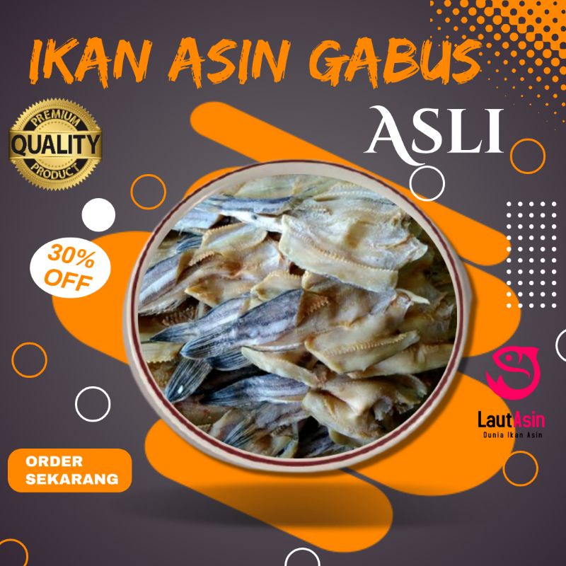 

Ikan Asin Gabus Kering 1kg Kualitas Super