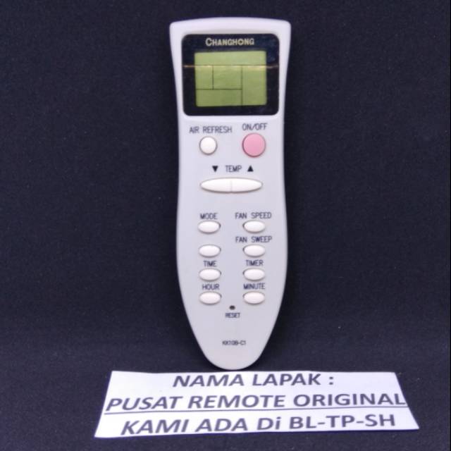 REMOTE REMOT AC CHANGHONG KK10B-C1 ORIGINAL ASLI