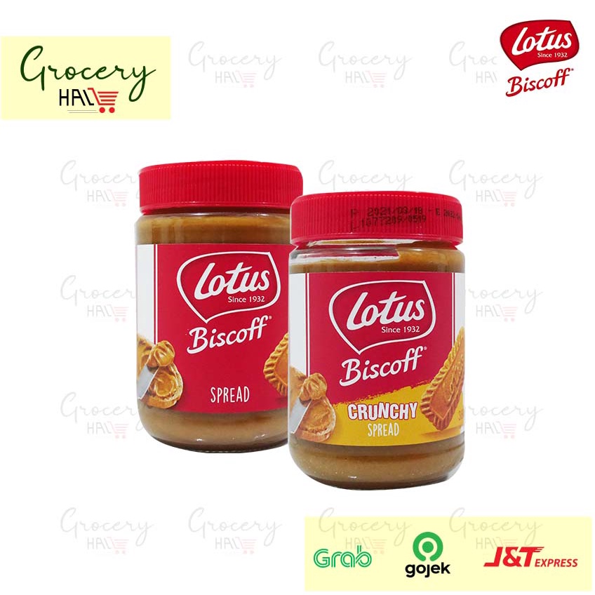 

LOTUS BISCOFF SPREAD - SELAI BISCOFF - CRUNCHY 380 GRAM - SPREAD 400 GRAM