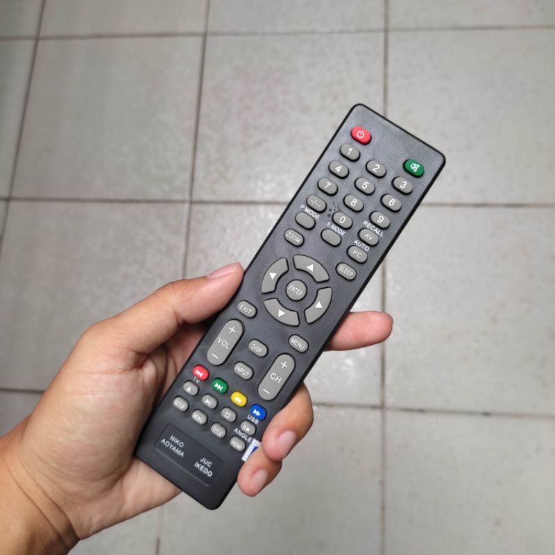 Remot NIKO LCD LED TV 100% New Terbaru - Remot NIKO - Remot TV NIKO - Remot TV NIKO LCD - Remot TV N