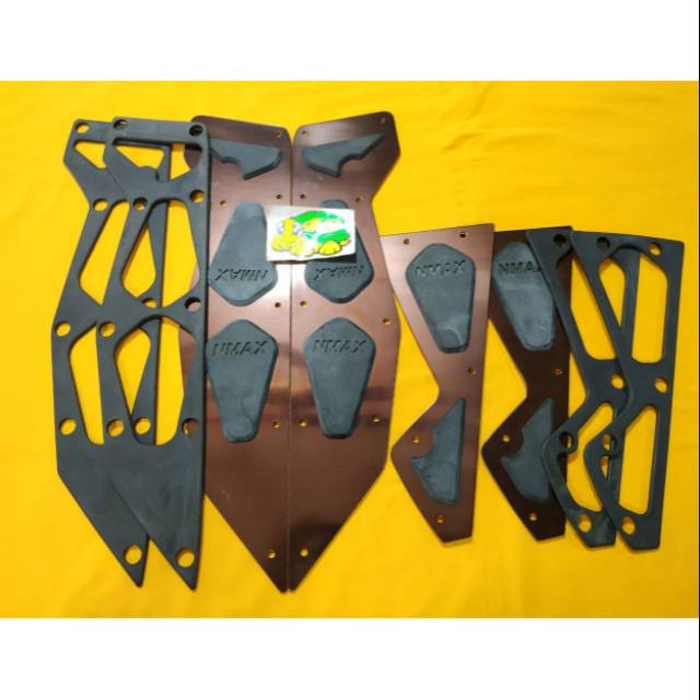 Plat bordes tatakan kaki n max bahan tebal