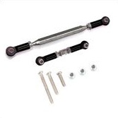 Steering Link Tie Rod Linkage Pull Rod WPL c14 c24 c34 MN 99 D90 MN99s mobil remote sparepart RC