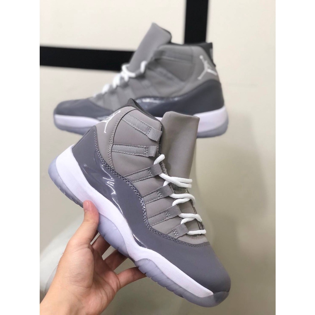 Air Jordan 11 "Grey" For Man size 40-45 Premium Quality