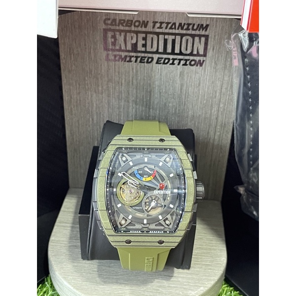 expedition e6782m carbon titanium limited edition pria new