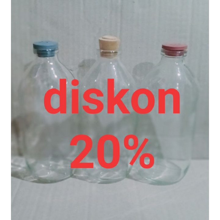 Jual Botol Kaca Ml Tutup Karet Dan Tutup Kayu Botol Vial Ml Botol Parfum Ml Botol