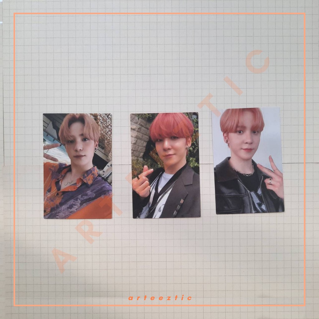ATEEZ YUNHO MY MUSIC TASTE (MMT) ZERO : FEVER PART. 1 [OFFICIAL] PHOTOCARD THANXX INCEPTION DIARY