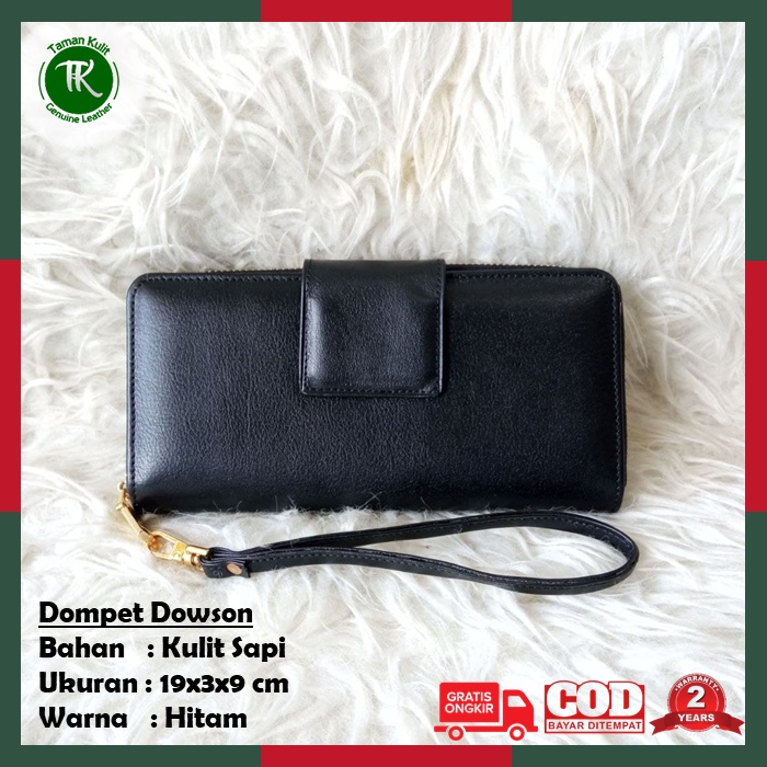 Dompet Cewek Kulit Asli Wanita Model Fossil Dowson Panjang Lipat Asli Murah Garansi 2 Tahun